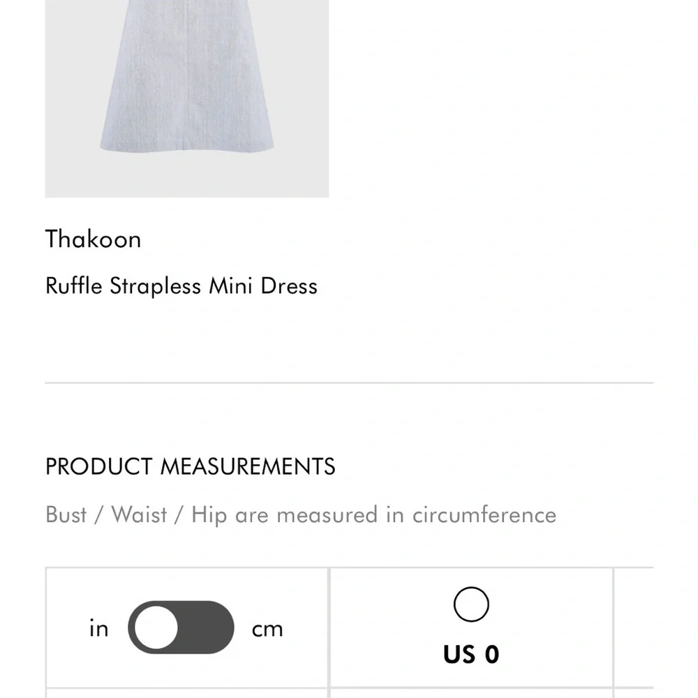 Thakoon Ruffle Strapless Mini Dress - Picture 8 of 9